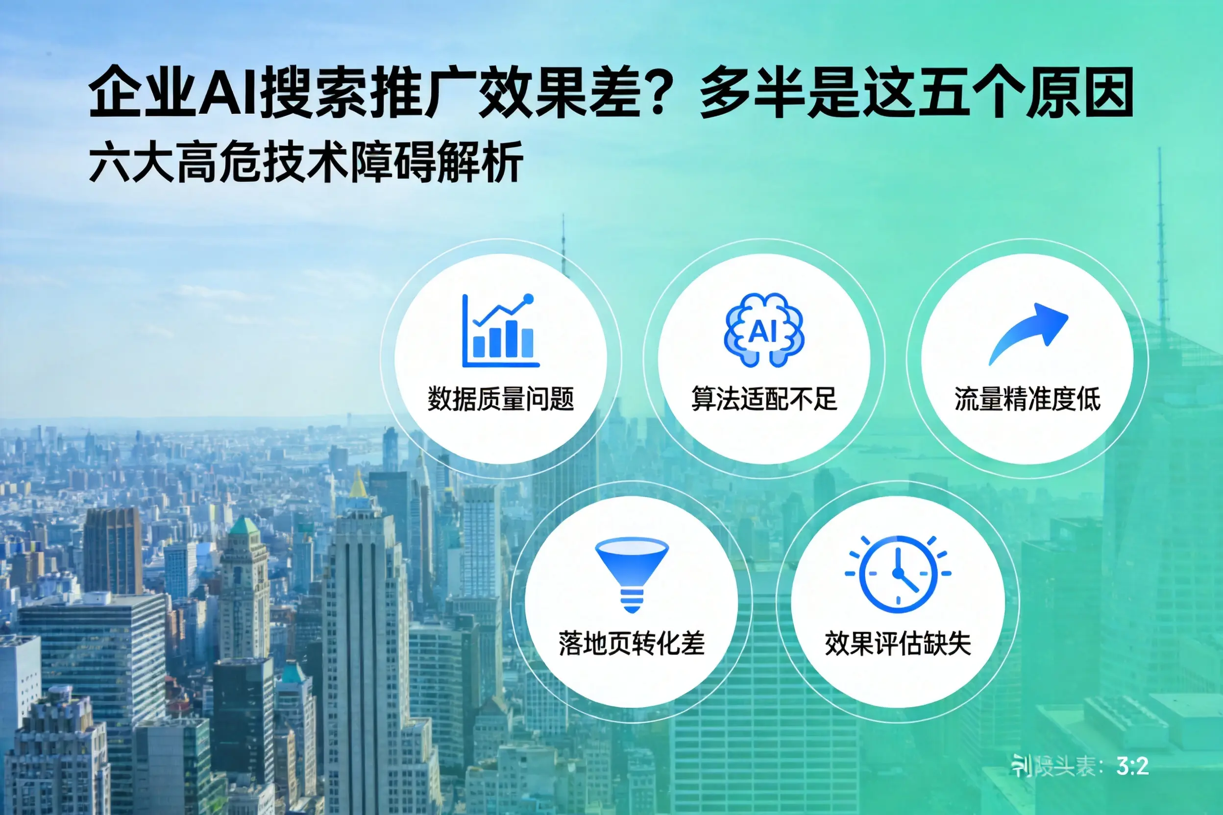 修武企业AI搜索推广效果差?多半是这五个原因
